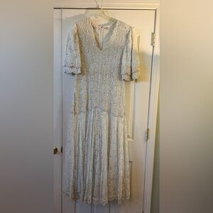 LAURENCE KAZAR Absolutely Beautiful Dress! Maxi Beads. Very Special Occasions!